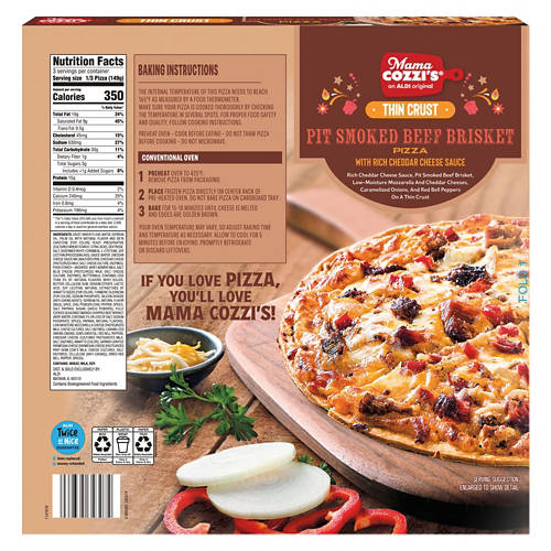 Mama Cozzi's Pizza Kitchen Smoked Brisket with Pimento Cheese